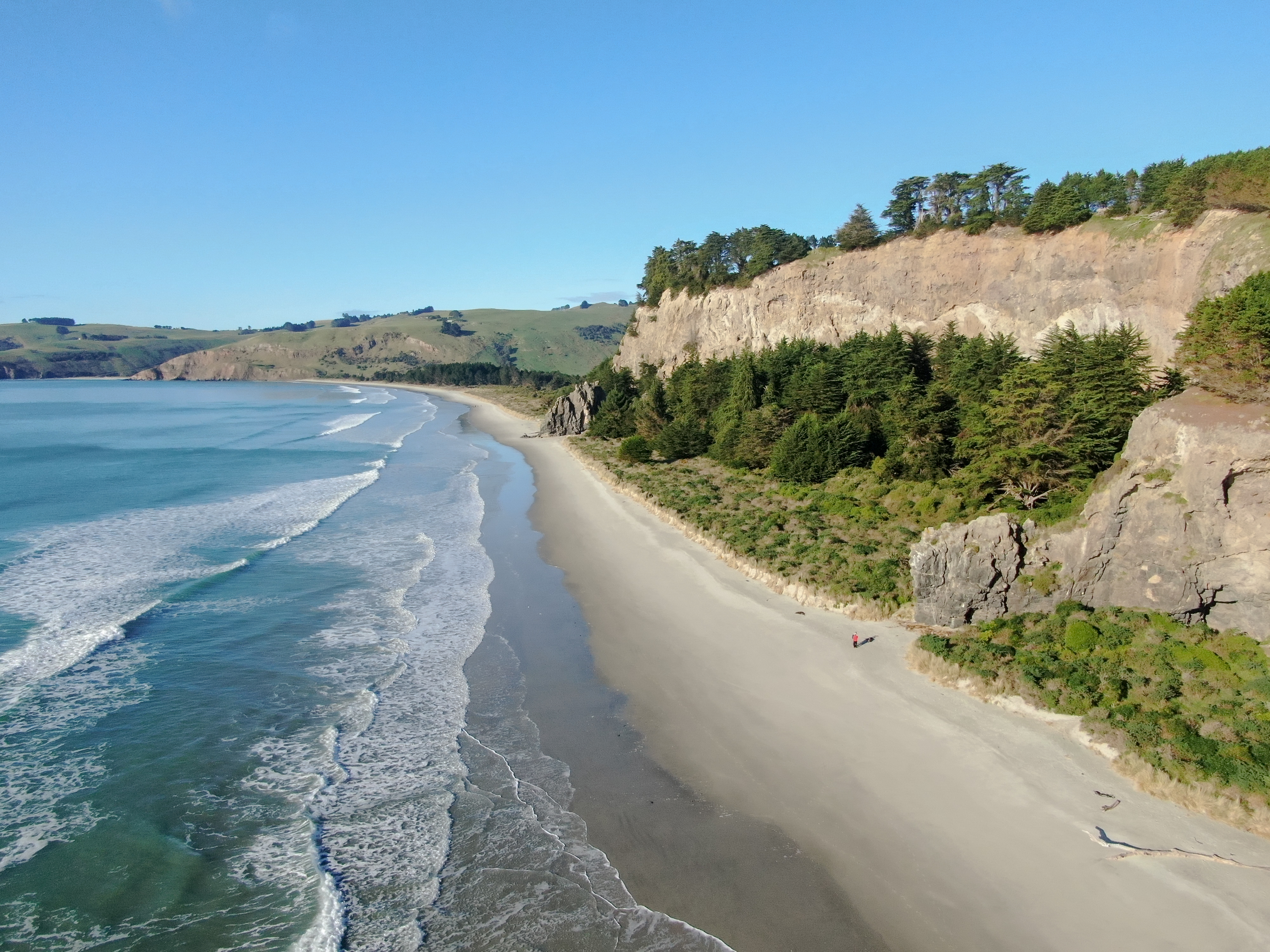 Looking SE from the Caves back towards The Pinnacle/direction of the carpark and Main Cliff areas.