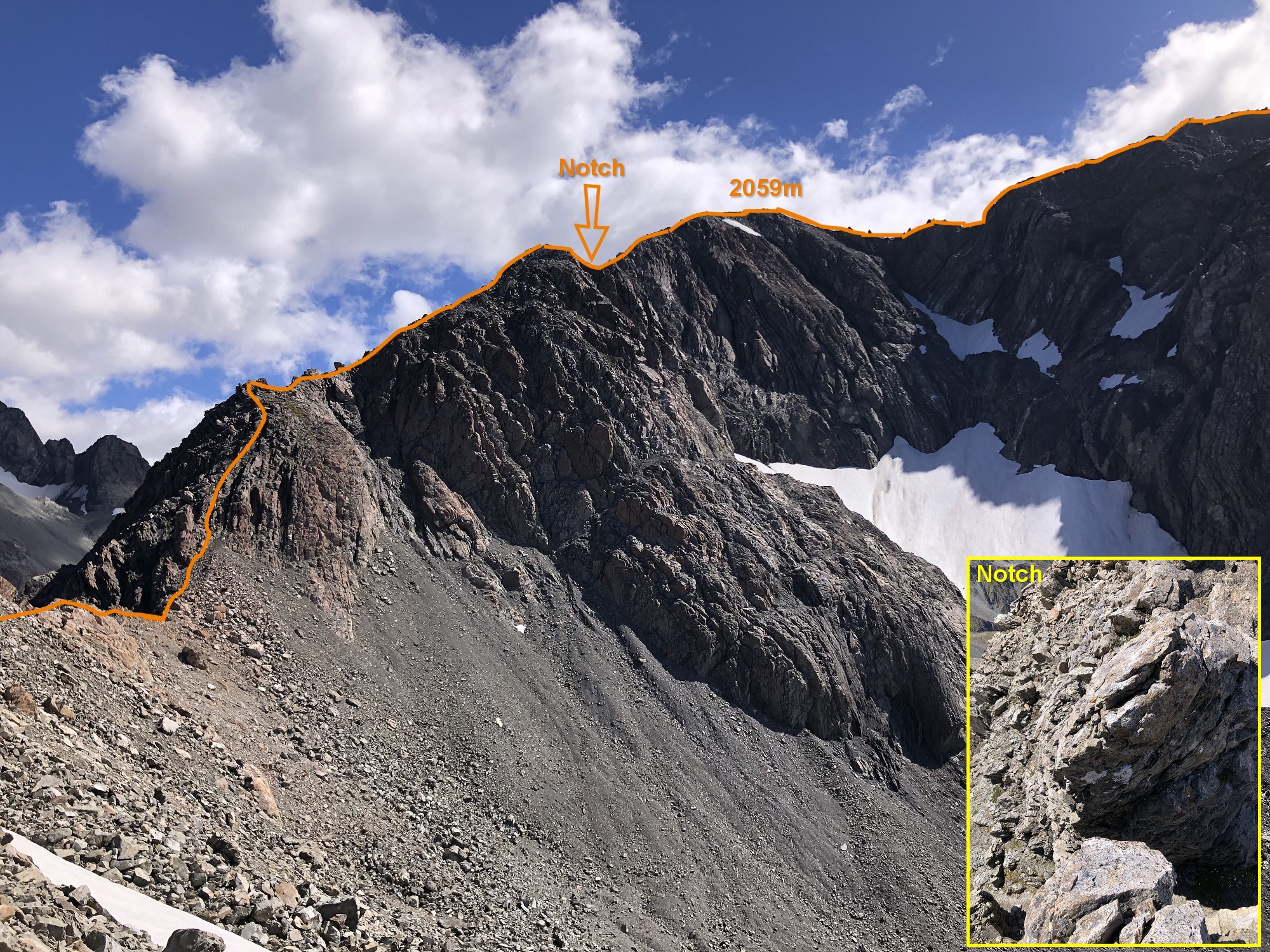 Mt Rosamond - Northeast Ridge