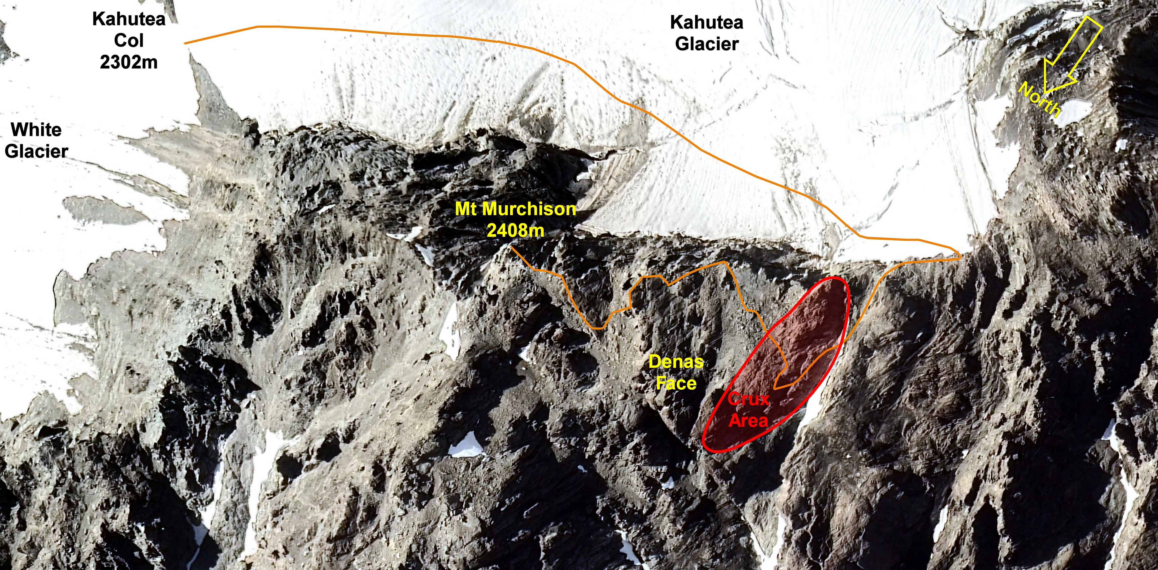 Mt Murchison - SW Ridge