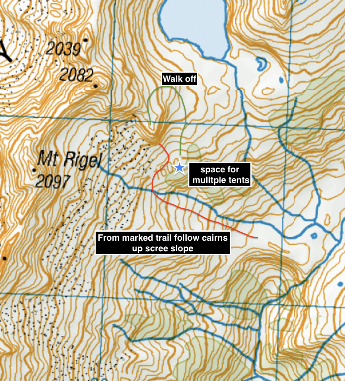 map of route