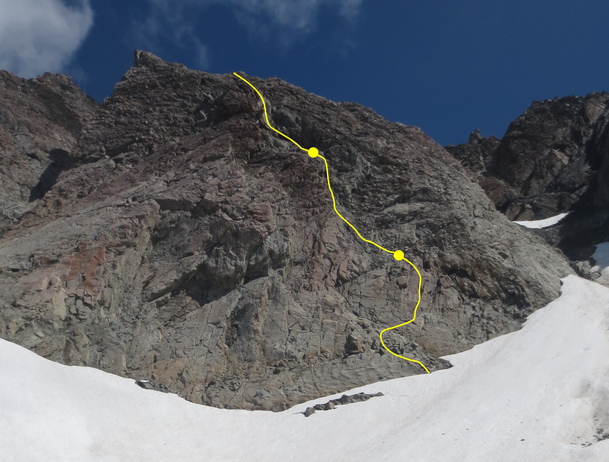 Mt Speight - Speight Buttress (left)