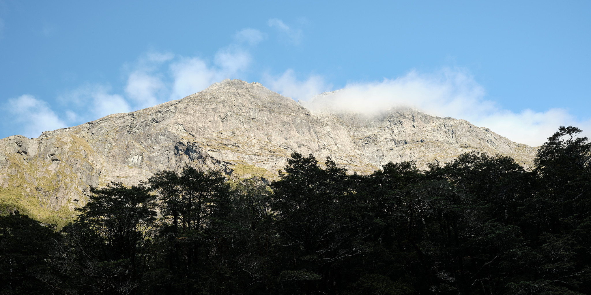 Mountain rock face