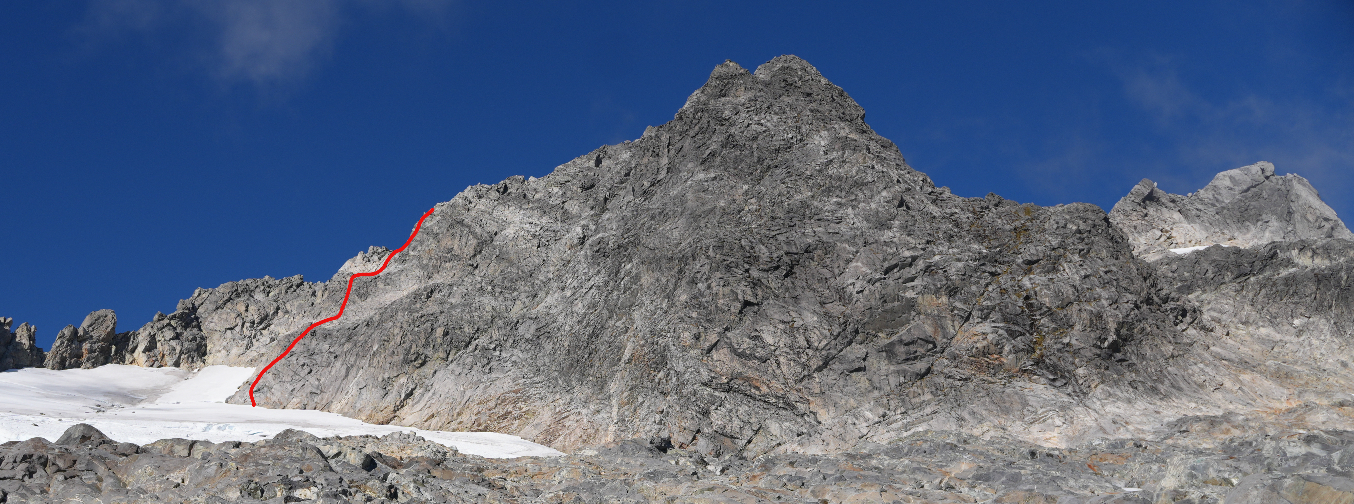 Crosscut East peak route