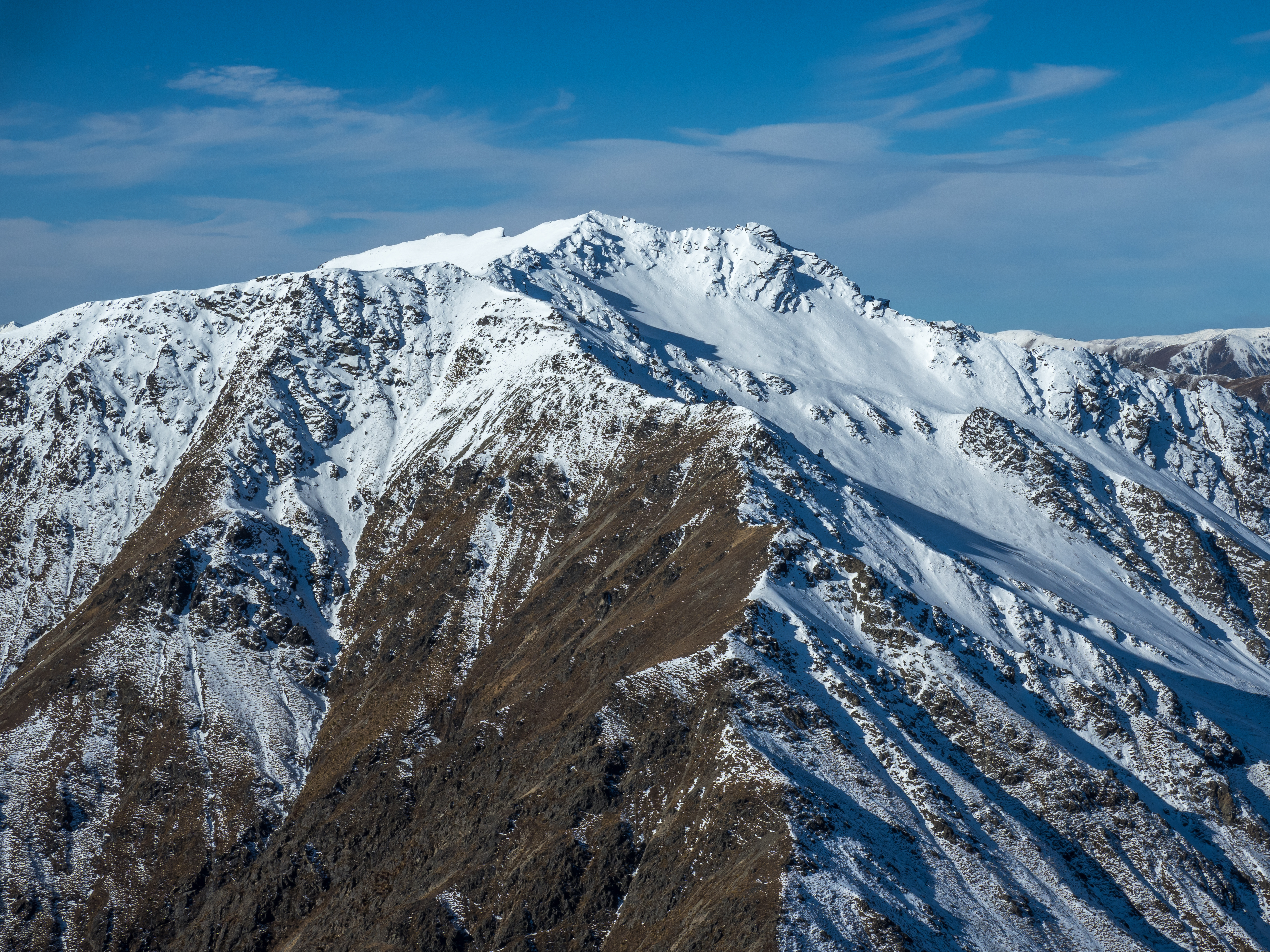 Dingle Peak's West Ridge from Corner Peak
