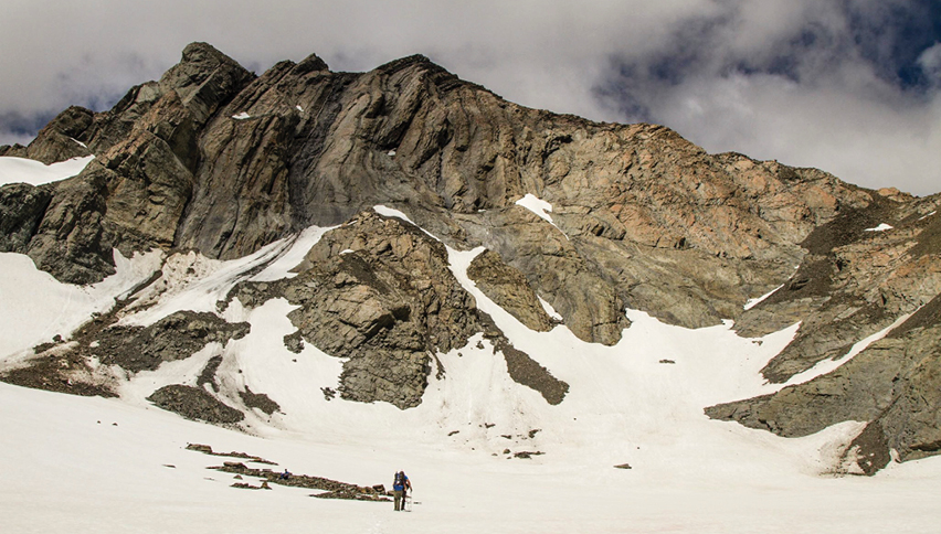 Mt Conrad's west face, January 2012 