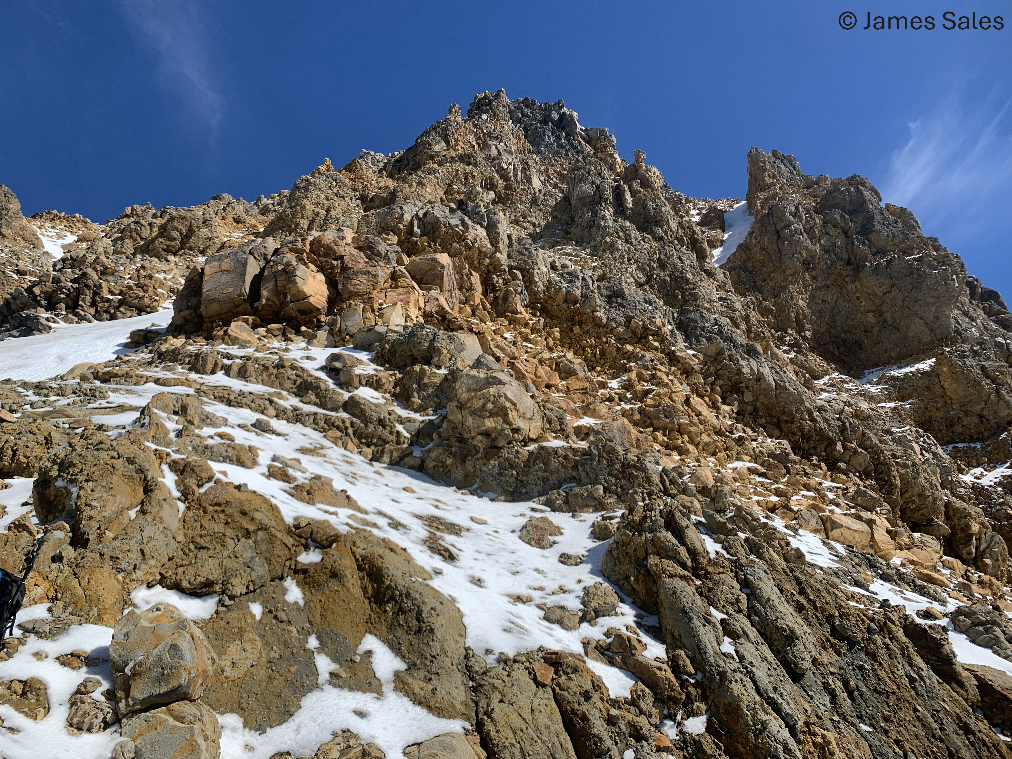 South East Buttress Of Girdlestone 22 December 2025