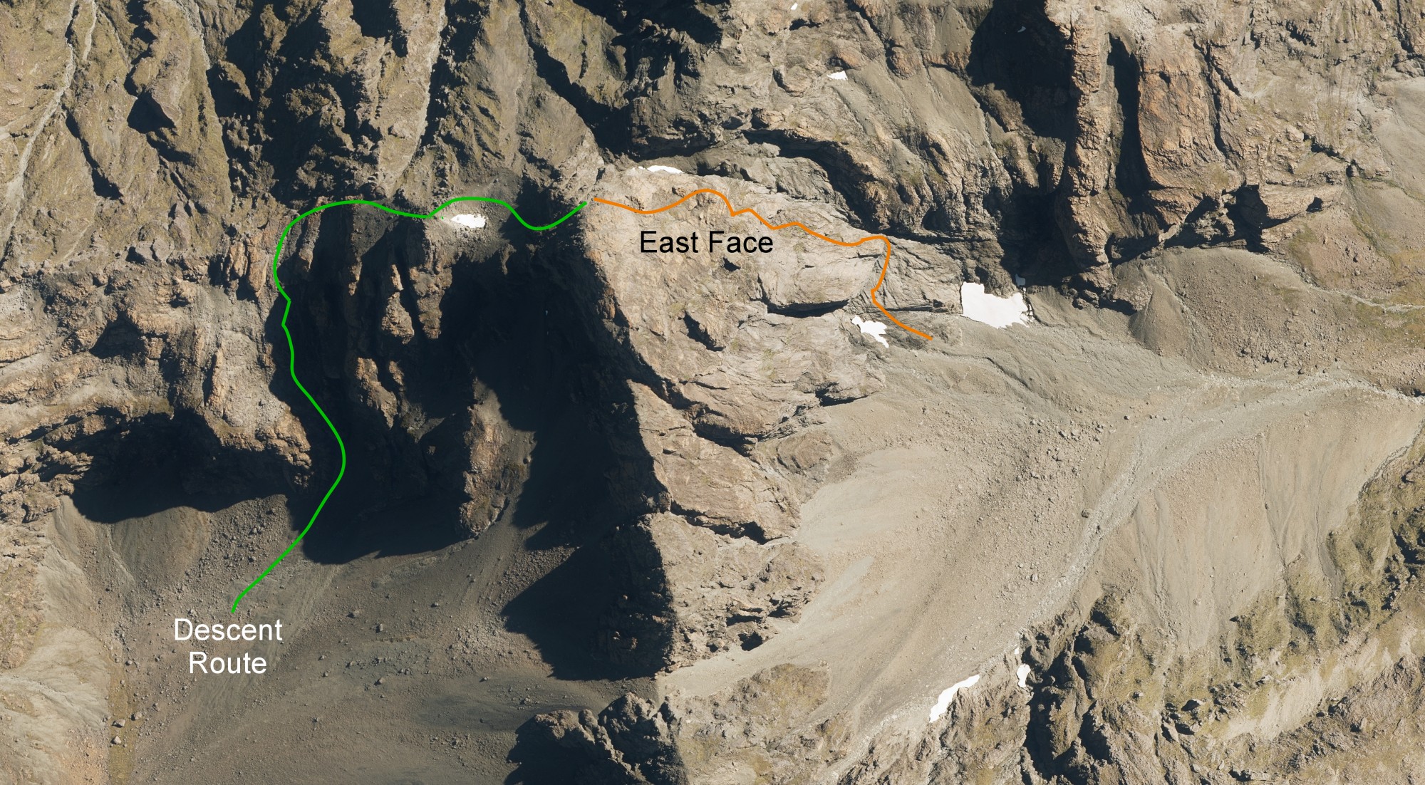 Mt Russel, East Face (The Last Bush Ranger)