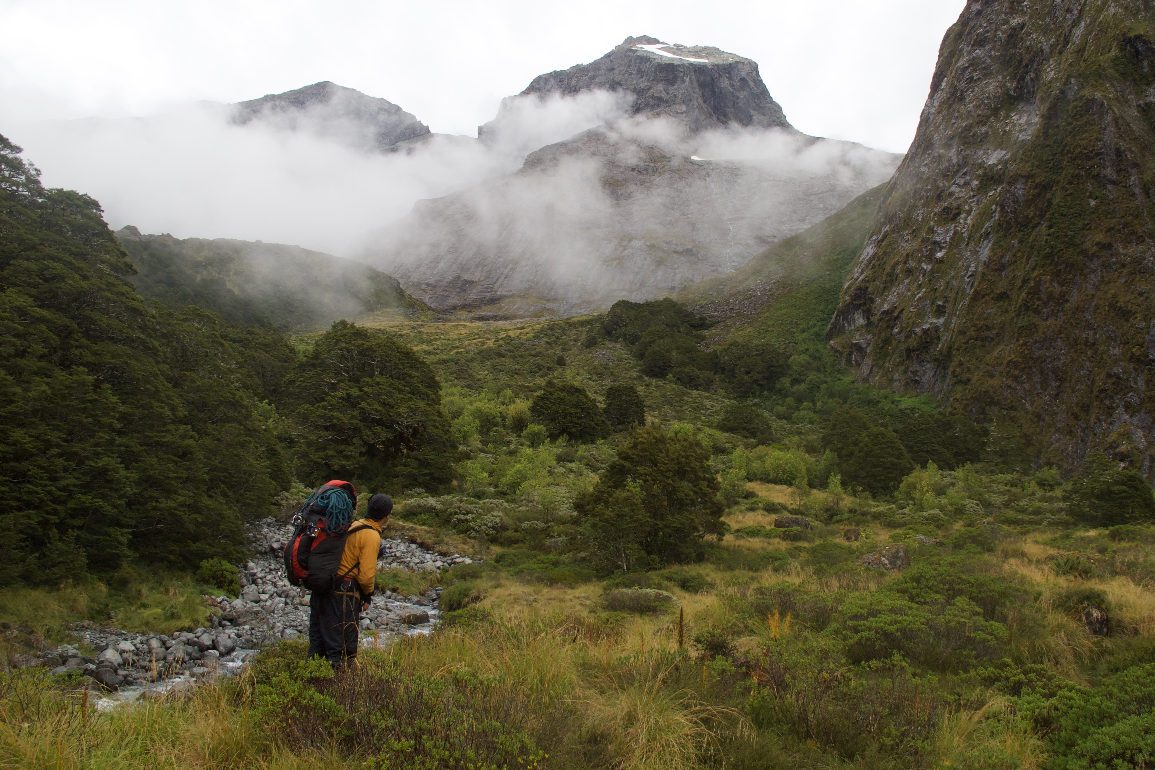 Apirana Pk from Moraine Creek. Photo: Richard Thomson