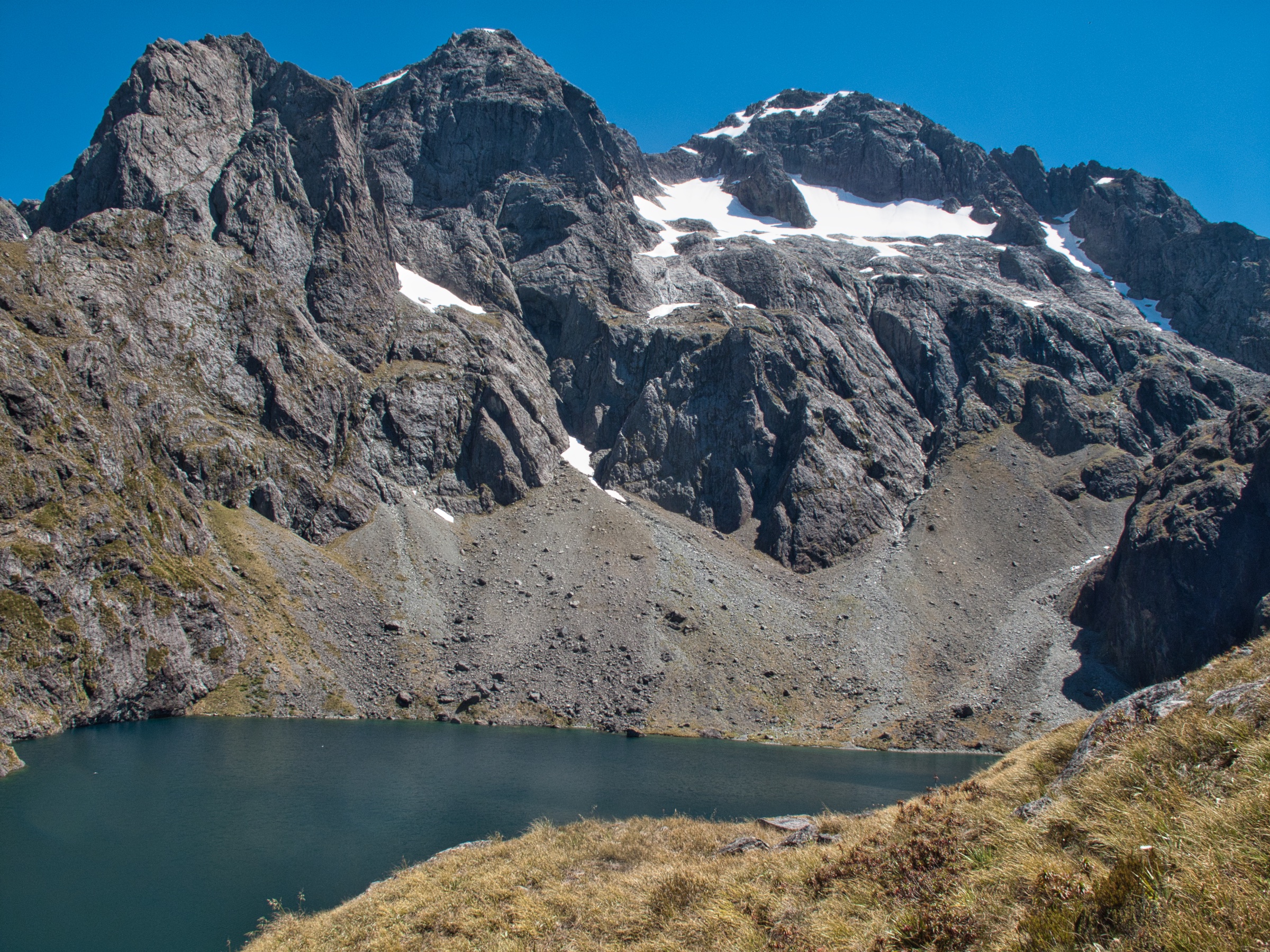 Mt Tuhawaiki, Darran Mountains. Photo: Richard Thomson