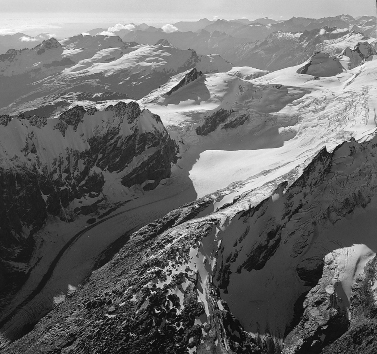 The Whitbourn Glacier from the south.