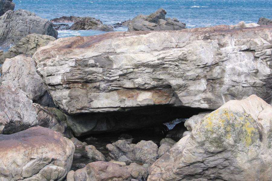 Pancake Boulder, The Point. Photo: Kristen Foley
