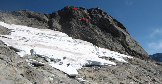 Sentinel Peak, East Face. Photo: Matteo Scoz