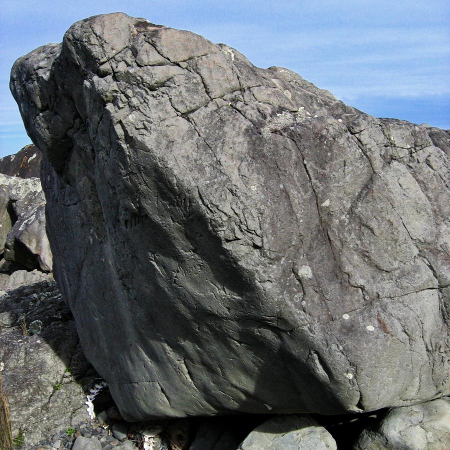 Skulduggery Boulder, Eastern Block. Photo: Kristen Foley