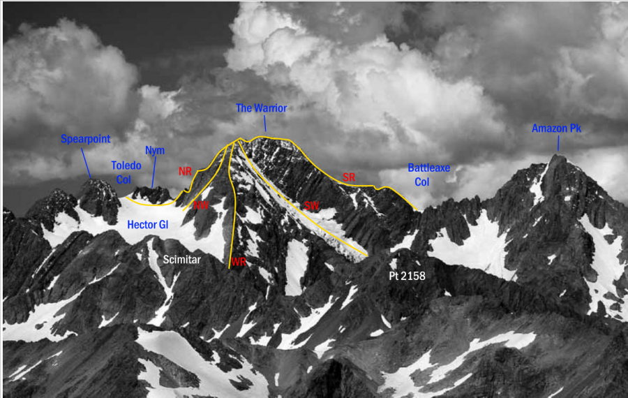 The Warrior. South Ridge route from Amazon. October.