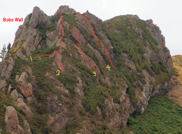 Upper Walls routes