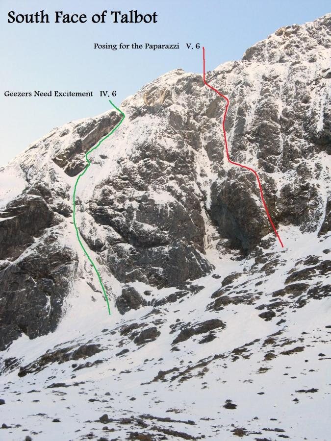 South Face of Mt Talbot