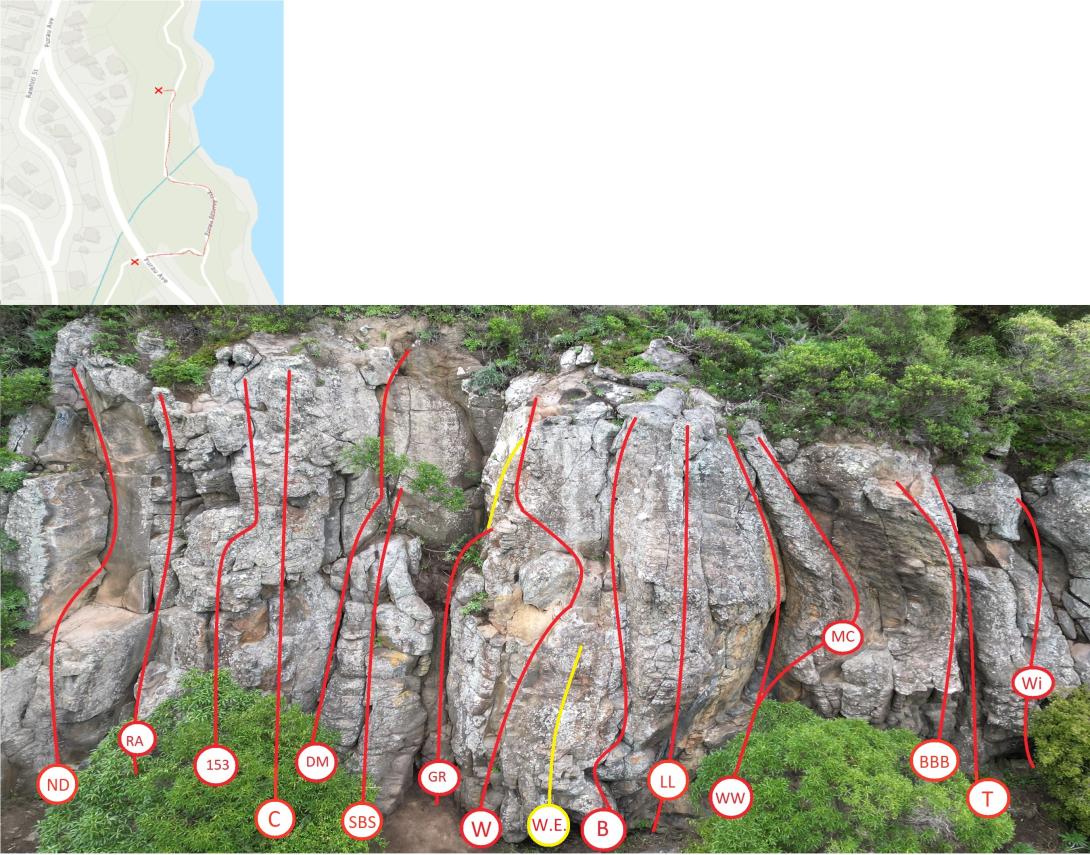 Vaguely where the lines are, including new alternate start W.E.