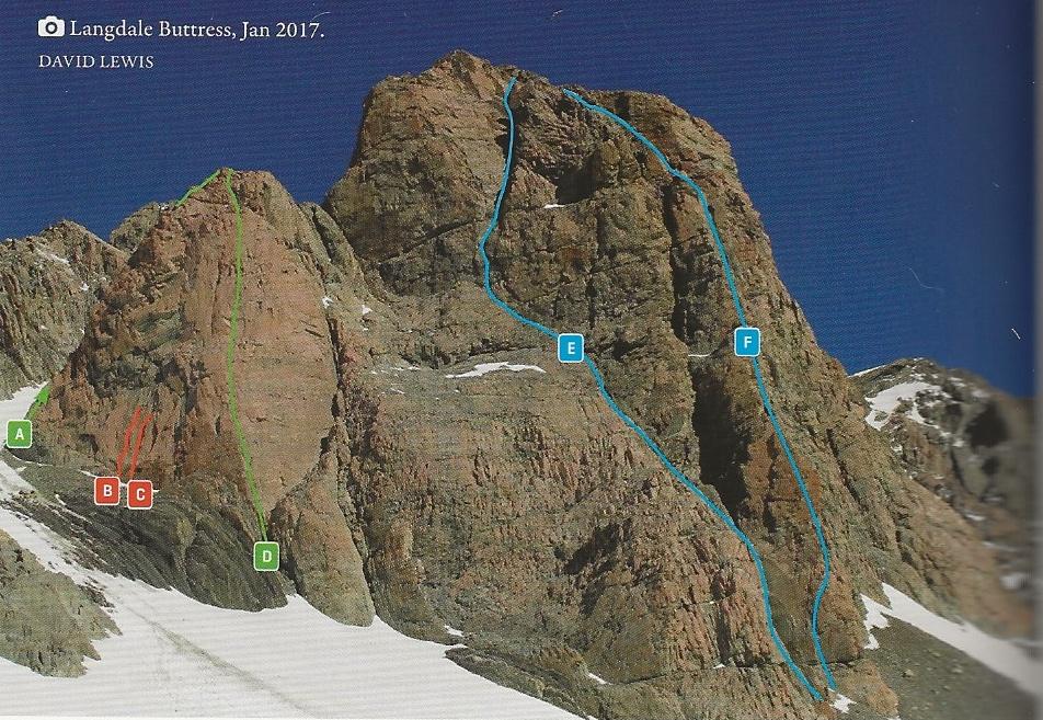 Langdale Buttress, January 2017
